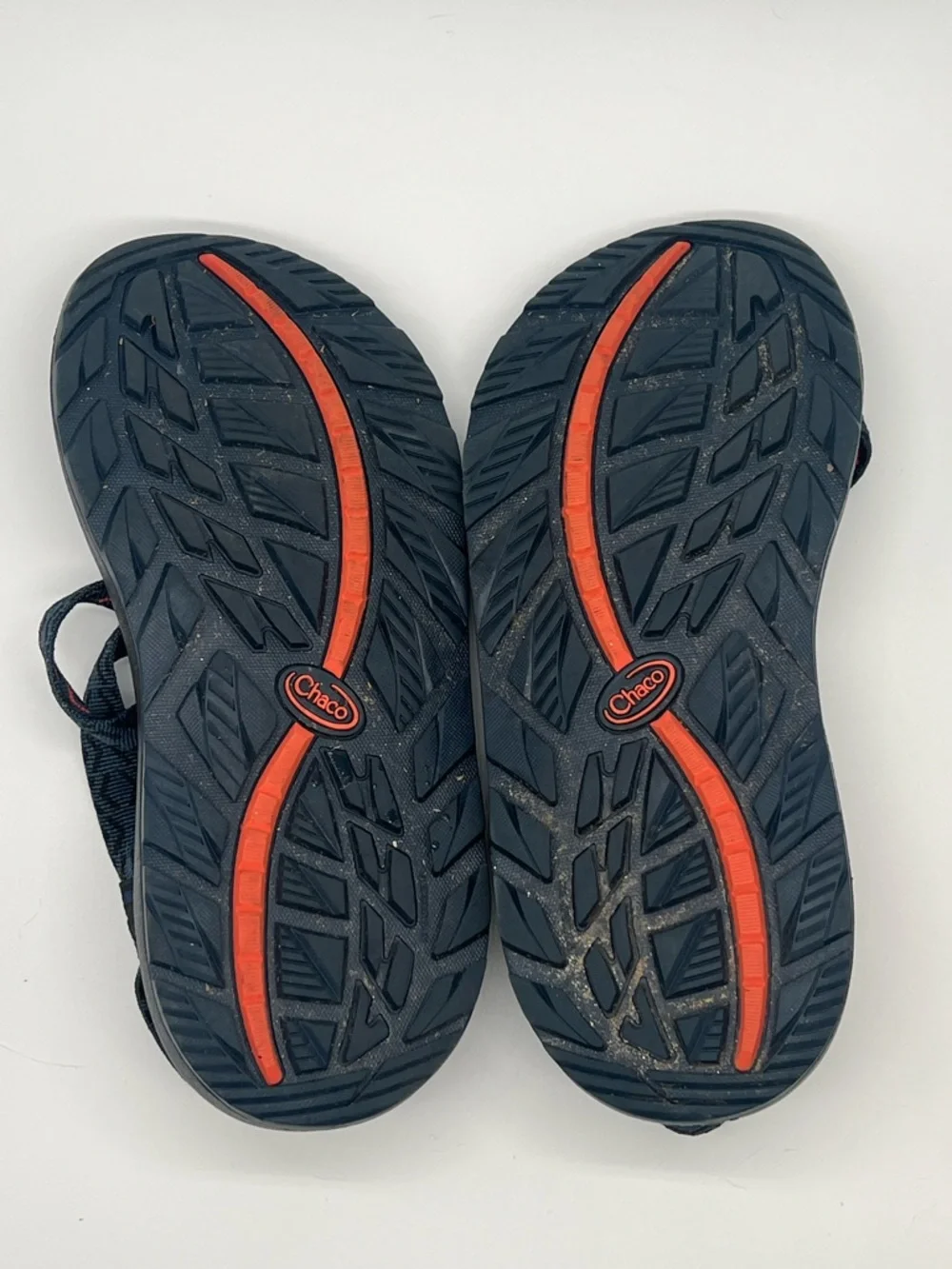Chacos Z2 Men's Adjustable Strap Sandals Navy Black‎ Men's 9 EUC Hiking Strapy